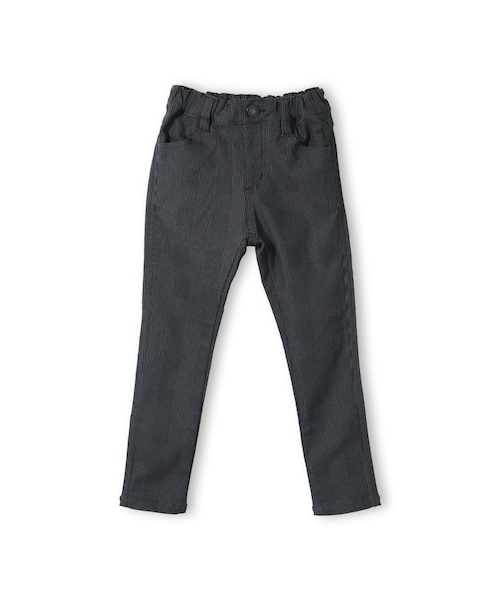 BRANSHES(ブランシェス)の「プレミアムストレッチチェック柄パンツ(その他パンツ・キッズ・ベージュ/グレー・80cm~150cm)」の2枚目の写真