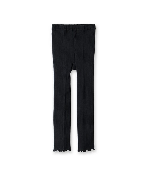 BRANSHES（ブランシェス）の「リブレギンス（レギンス/スパッツ・キッズ・アイボリー/ブラウン/グレー/ブラック・75cm～135cm）」の2枚目の写真