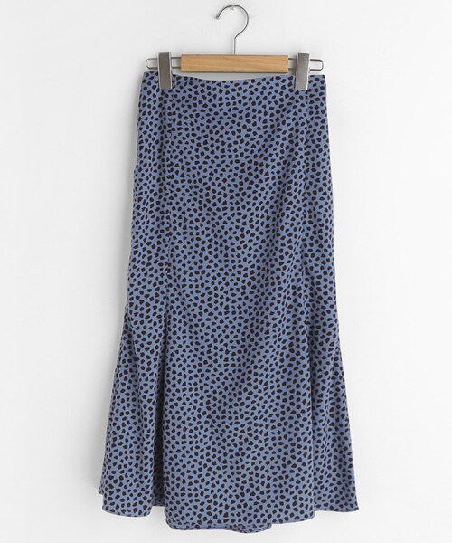 DHOLIC（ディーホリック）の「レオパードパターンスカート（スカート・レディース・ベージュ/ブラック/ブルー・FREE）」の3枚目の写真