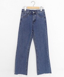 DHOLIC | カットストレートデニムパンツ(デニムパンツ)