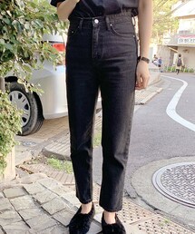 DHOLIC STYLE | [maybebaby] ストレートライフデニムパンツ(デニムパンツ)