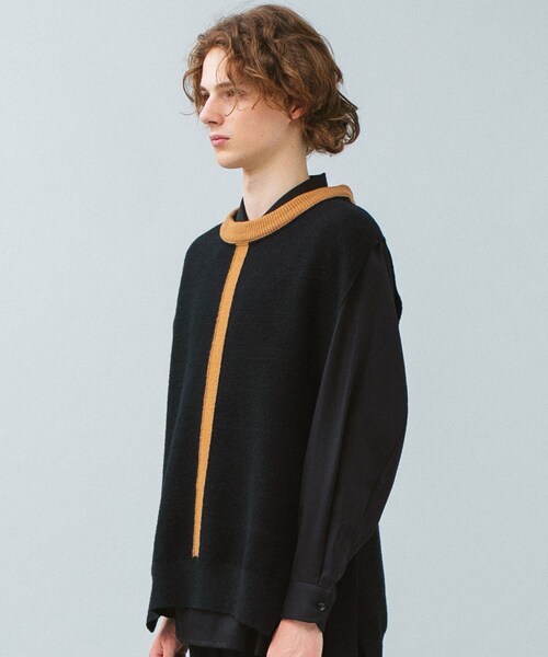 CULLNI（クルニ）の「別注アシンメトリーニットベスト（）」 - WEAR