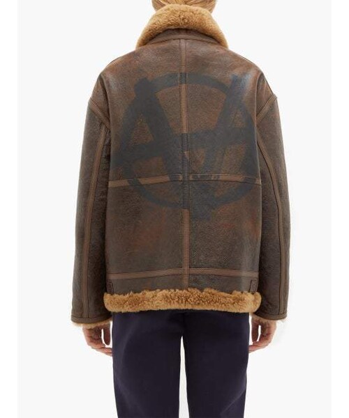 VETEMENTS（ヴェトモン）の「Vetements - Anarchy Print Shearling