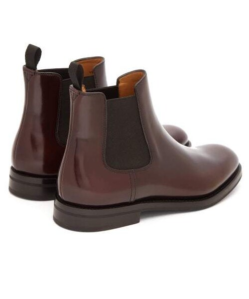 Church's(チャーチ)の「Church's - Monmouth Patent Leather Chelsea Boots - Womens - Burgundy(ブーツ・レディース・Red・37 Eu/it/37.5 Eu/it/38 Eu/it/38.5 Eu/it/39 Eu/it/40.5 Eu/it/41 Eu/it)」の4枚目の写真
