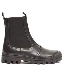 LOEWE | Loewe - Tread Sole Leather Ankle Boots - Womens - Black(ブーツ)