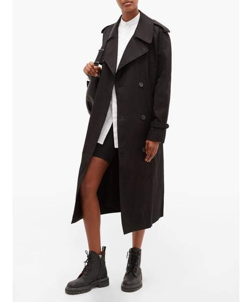 PROENZA SCHOULER(プロエンザ スクーラー)の「Proenza Schouler - Lace Up Leather Ankle Boots - Womens - Black(ブーツ・レディース・Black・34 Eu/it/39 Eu/it/39.5 Eu/it/40 Eu/it/40.5 Eu/it/41 Eu/it/41.5 Eu/it/42 Eu/it)」の3枚目の写真