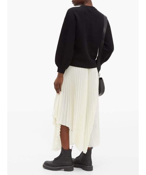 PROENZA SCHOULER(プロエンザ スクーラー)の「Proenza Schouler - Lace Up Leather Ankle Boots - Womens - Black(ブーツ・レディース・Black・34 Eu/it/39 Eu/it/39.5 Eu/it/40 Eu/it/40.5 Eu/it/41 Eu/it/41.5 Eu/it/42 Eu/it)」の5枚目の写真