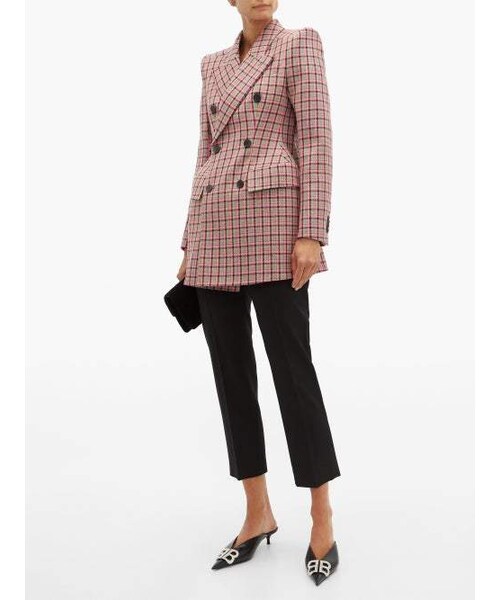 BALENCIAGA（バレンシアガ）の「Balenciaga - Bb Crystal Embellished Leather Mules - Womens - Black（サンダル・レディース・Black・35 Eu/it/35.5 Eu/it/36 Eu/it/36.5 Eu/it/37 Eu/it/37.5 Eu/it/38 Eu/it/38.5 Eu/it/39 Eu/it/39.5 Eu/it/40 Eu/it/40.5 Eu/it/41 Eu/it/41.5 Eu/it）」の2枚目の写真