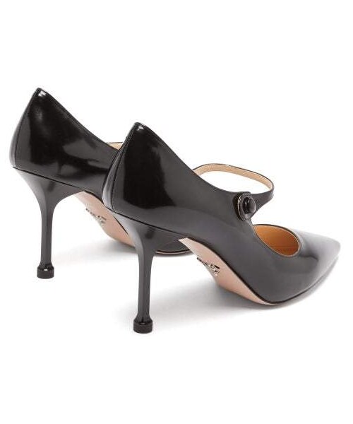 PRADA（プラダ）の「Prada - Pointed Mary Jane Leather Pumps