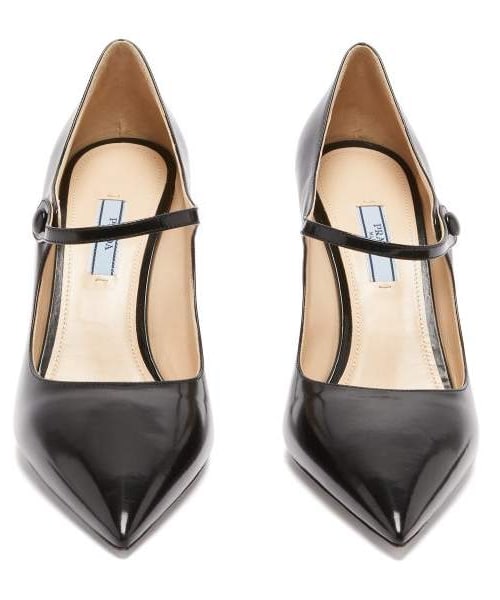 PRADAパンプス PRADA（プラダ）の「Prada - Pointed Mary Jane Leather Pumps