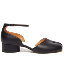 Maison Margiela | Maison Margiela - Tabi Split Toe Leather Pumps - Womens - Black(パンプス)
