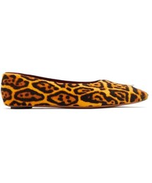Marni - Piercing Leopard Print Calf Hair Pumps - Womens - Leopard