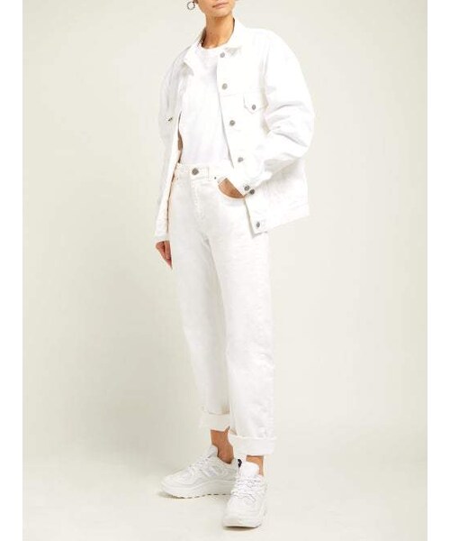 EYTYS（エイティス）の「Eytys - Jet Turbo Exaggerated Sole Leather Trainers - Womens - White（スニーカー・レディース・White・35 Eu/it/37 Eu/it/38 Eu/it）」の5枚目の写真