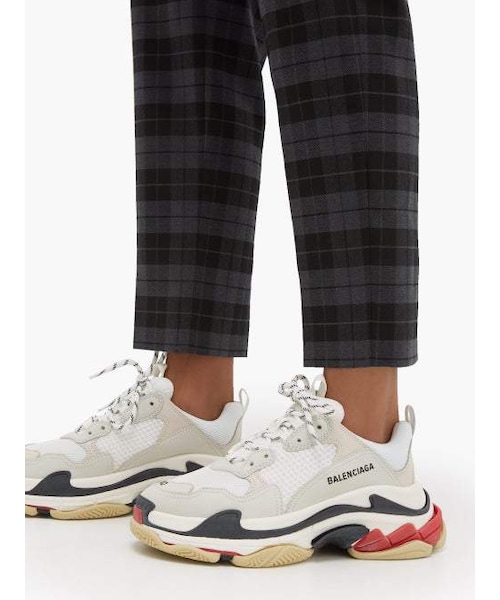 BALENCIAGA（バレンシアガ）の「Balenciaga - Triple S Mesh Trainers - Womens - White Multi（スニーカー・レディース・White・37 Eu/it/38 Eu/it/39 Eu/it/40 Eu/it/41 Eu/it/42 Eu/it）」の3枚目の写真