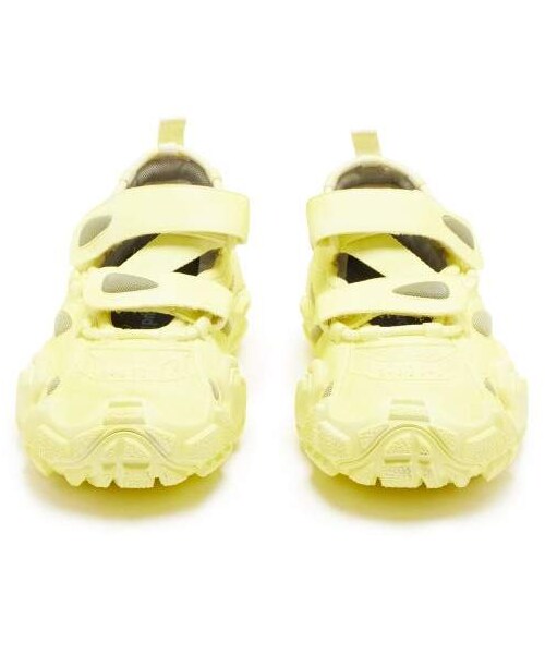 Acne Studios（アクネストゥディオズ）の「Acne Studios - Bryz Velcro Strap Suede Trainers - Womens - Yellow White（スニーカー・レディース・White・35 Eu/it/36 Eu/it/37 Eu/it/38 Eu/it/39 Eu/it/40 Eu/it/41 Eu/it）」の3枚目の写真