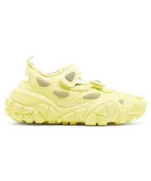 Acne Studios | Acne Studios - Bryz Velcro Strap Suede Trainers - Womens - Yellow White(スニーカー)