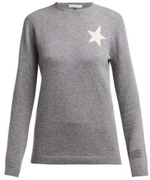 Bella Freud - Billie Star Intarsia Cashmere Sweater - Womens - Grey