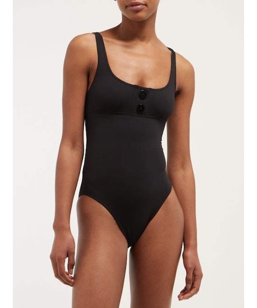 Eres（-）の「Eres - Pop Line Up Button Embellished Swimsuit