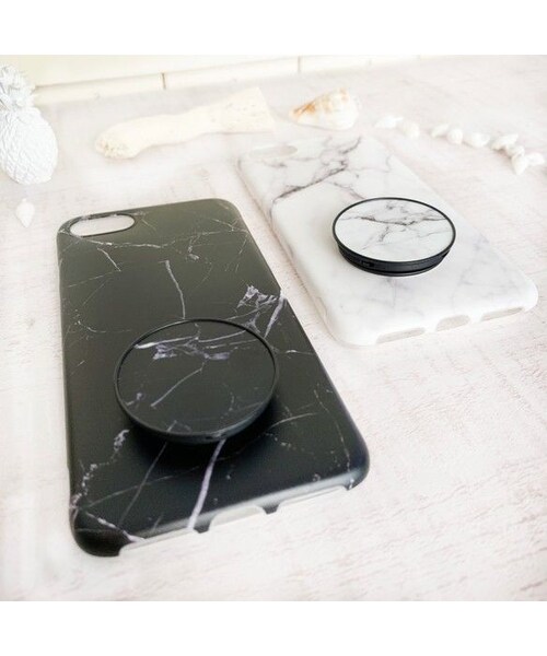 ハンドメイド☆目玉スマホグリップ 怖がる
