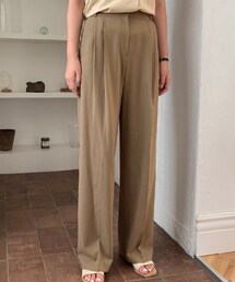 DHOLIC STYLE | [laurenhi] ワイドピンタックスラックス(スラックス)