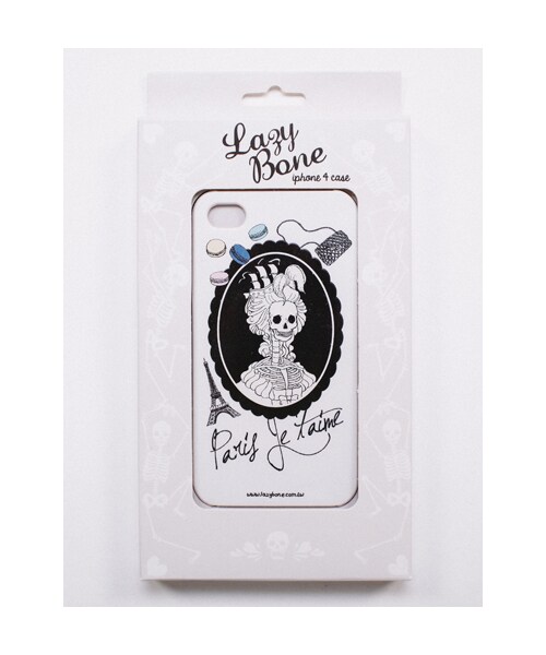 lazybone(レイジーボーン)の「Paris iPhone case(雑貨/ホビー・白色・4S/5)」の5枚目の写真
