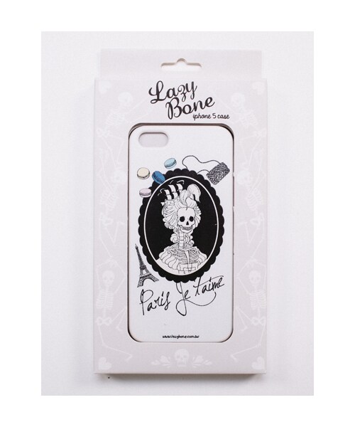 lazybone(レイジーボーン)の「Paris iPhone case(雑貨/ホビー・白色・4S/5)」の6枚目の写真
