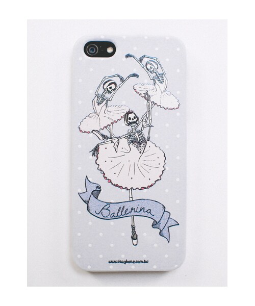 lazybone(レイジーボーン)の「Ballerina iPhone case(雑貨/ホビー・紫羅蘭色・4S/5)」の4枚目の写真