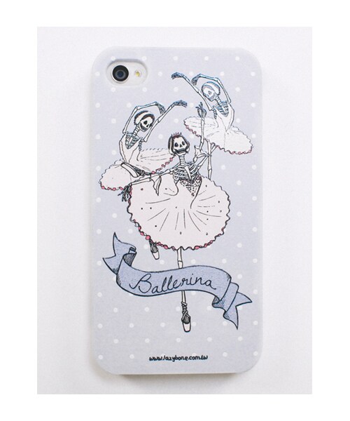 lazybone(レイジーボーン)の「Ballerina iPhone case(雑貨/ホビー・紫羅蘭色・4S/5)」の1枚目の写真