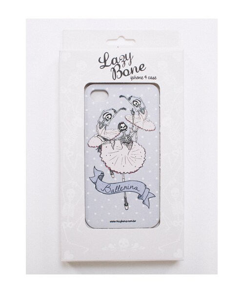 lazybone(レイジーボーン)の「Ballerina iPhone case(雑貨/ホビー・紫羅蘭色・4S/5)」の3枚目の写真