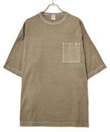 LIGHT SUVIN COTTON WIDE T-SHIRT PIGMENT DYED