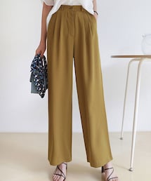 DHOLIC | ツータックワイドスラックス(スラックス)