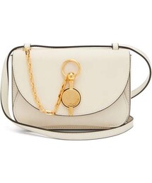 JW Anderson | Jw Anderson - Keyts Leather Cross Body Bag - Womens - White(ショルダーバッグ)