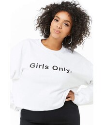 Forever 21 Plus Size The Style Club Girls Only Sweatshirt