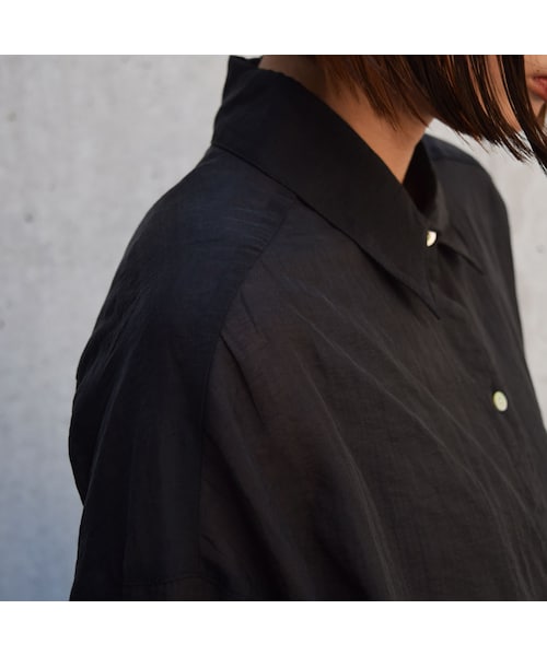 no brand（ノーブランド）の「バックスリットシアーシャツ（シャツ/ブラウス・レディース・その他）」の9枚目の写真