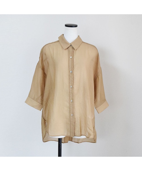 no brand（ノーブランド）の「バックスリットシアーシャツ（シャツ/ブラウス・レディース・その他）」の11枚目の写真