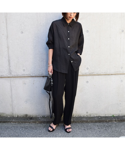 no brand（ノーブランド）の「バックスリットシアーシャツ（シャツ/ブラウス・レディース・その他）」の7枚目の写真