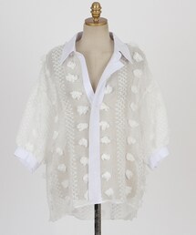 D&B By DABAGIRL | ポンポン風シースルーブラウス(シャツ/ブラウス)