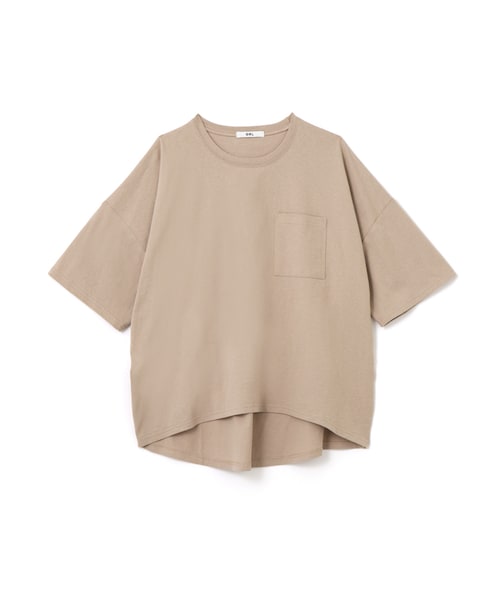 GRL（グレイル）の「胸ポケット付きビッグTシャツ（Tシャツ
