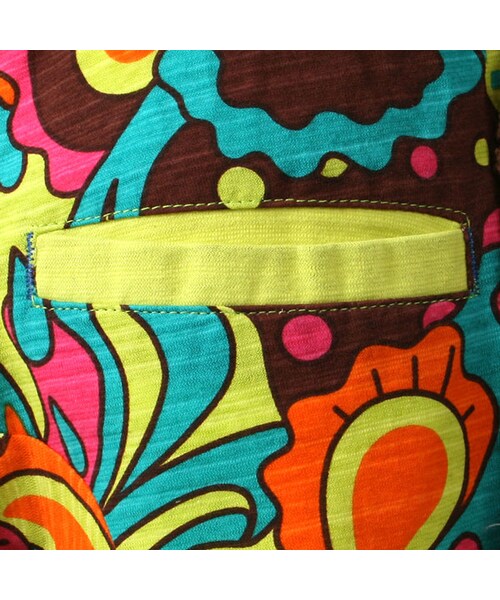 BACK ALLEY（バックアレイ）の「ハーフパンツ（アフロラヴァイタミン柄）（パンツ・キッズ・グレー/ライトグリーン・80cm/90cm/100cm/110cm/120cm）」の11枚目の写真