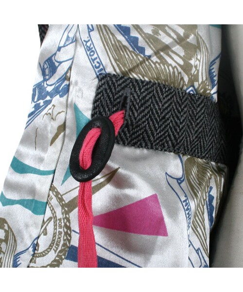 Natural Boo(ナチュラルブー)の「ツイードジャケット(トップス・キッズ・ブラウン/グレー・90cm/100cm/110cm/120cm/130cm)」の5枚目の写真