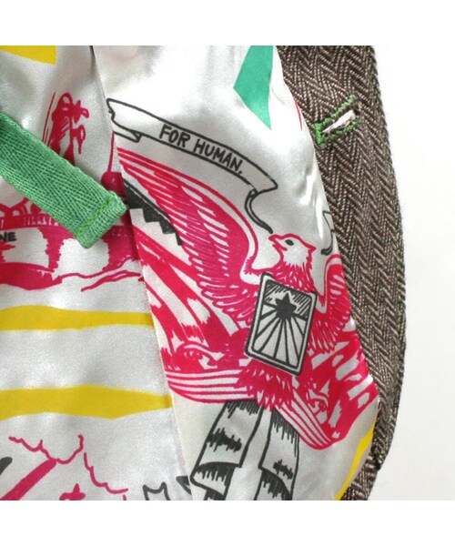 Natural Boo(ナチュラルブー)の「ツイードジャケット(トップス・キッズ・ブラウン/グレー・90cm/100cm/110cm/120cm/130cm)」の10枚目の写真