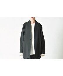 YANTOR | YANTOR Wash Wool Fall Jacket green(ブルゾン)