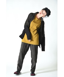 YANTOR | YANTOR Suede Track Suits beige navy/charcoal black/white beige(マウンテンパーカー)