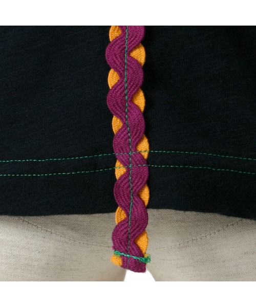 BACK ALLEY(バックアレイ)の「ショートスリーブTee(カメレオン)(トップス・キッズ・ブラック/ピンク/イエロー・80cm/90cm/100cm/110cm/120cm/130cm)」の12枚目の写真