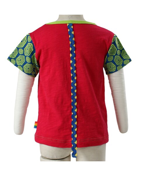 BACK ALLEY(バックアレイ)の「ショートスリーブTee(カメレオン)(トップス・キッズ・ブラック/ピンク/イエロー・80cm/90cm/100cm/110cm/120cm/130cm)」の9枚目の写真