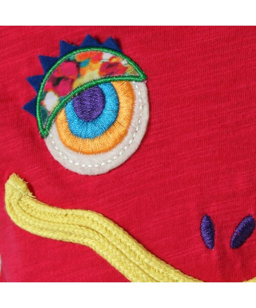 BACK ALLEY(バックアレイ)の「ショートスリーブTee(カメレオン)(トップス・キッズ・ブラック/ピンク/イエロー・80cm/90cm/100cm/110cm/120cm/130cm)」の13枚目の写真