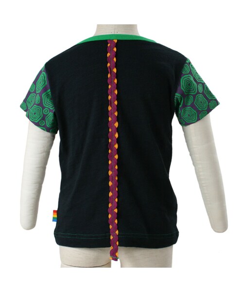 BACK ALLEY(バックアレイ)の「ショートスリーブTee(カメレオン)(トップス・キッズ・ブラック/ピンク/イエロー・80cm/90cm/100cm/110cm/120cm/130cm)」の3枚目の写真