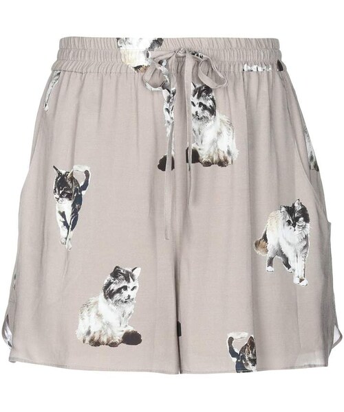 Pantalon Court Femme Paul & Joe Sister Taille 40 - Kaki Coton - Occasion Très Bon état