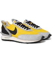 NIKE | Nike + Undercover Daybreak Leather-Trimmed Nylon And Suede Sneakers(スニーカー)