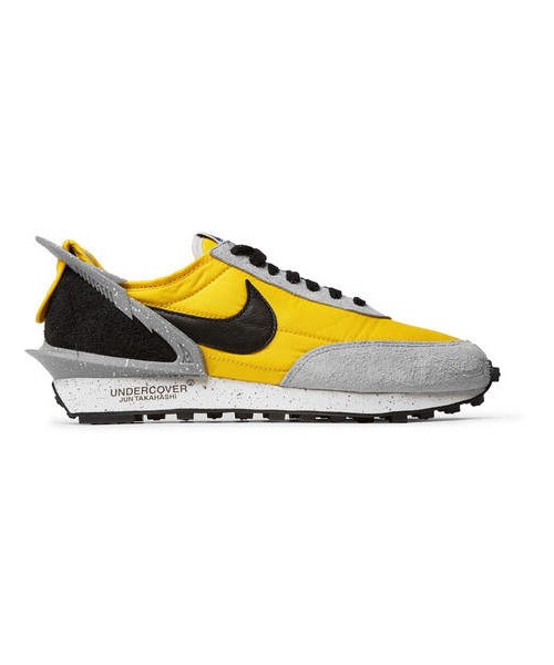 NIKE（ナイキ）の「Nike + Undercover Daybreak Leather-Trimmed Nylon And Suede Sneakers（スニーカー・メンズ・Yellow・Us13/Us11.5/Us12/Us10/Us11/Us10.5）」の5枚目の写真